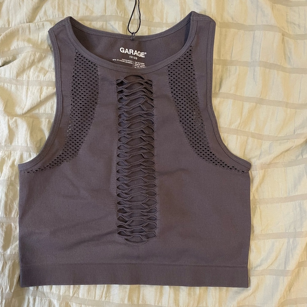 Dark Grey Garage Top